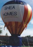 cold-air balloon - 26ft. inflatable with banner