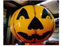 Halloween balloon - jack O'Lantern helium balloon
